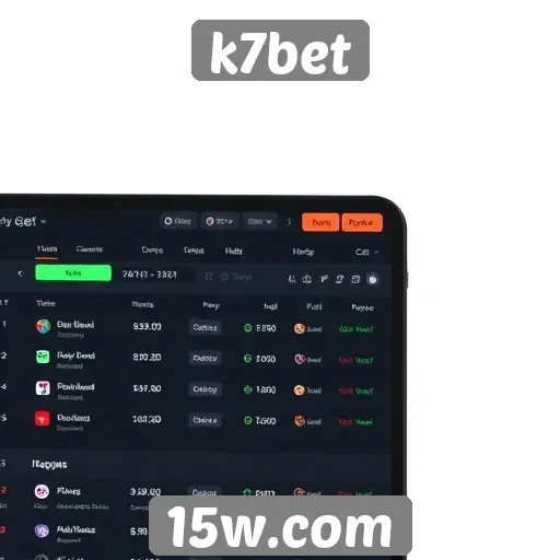 Facilidade de uso da interface do usuário no k7bet